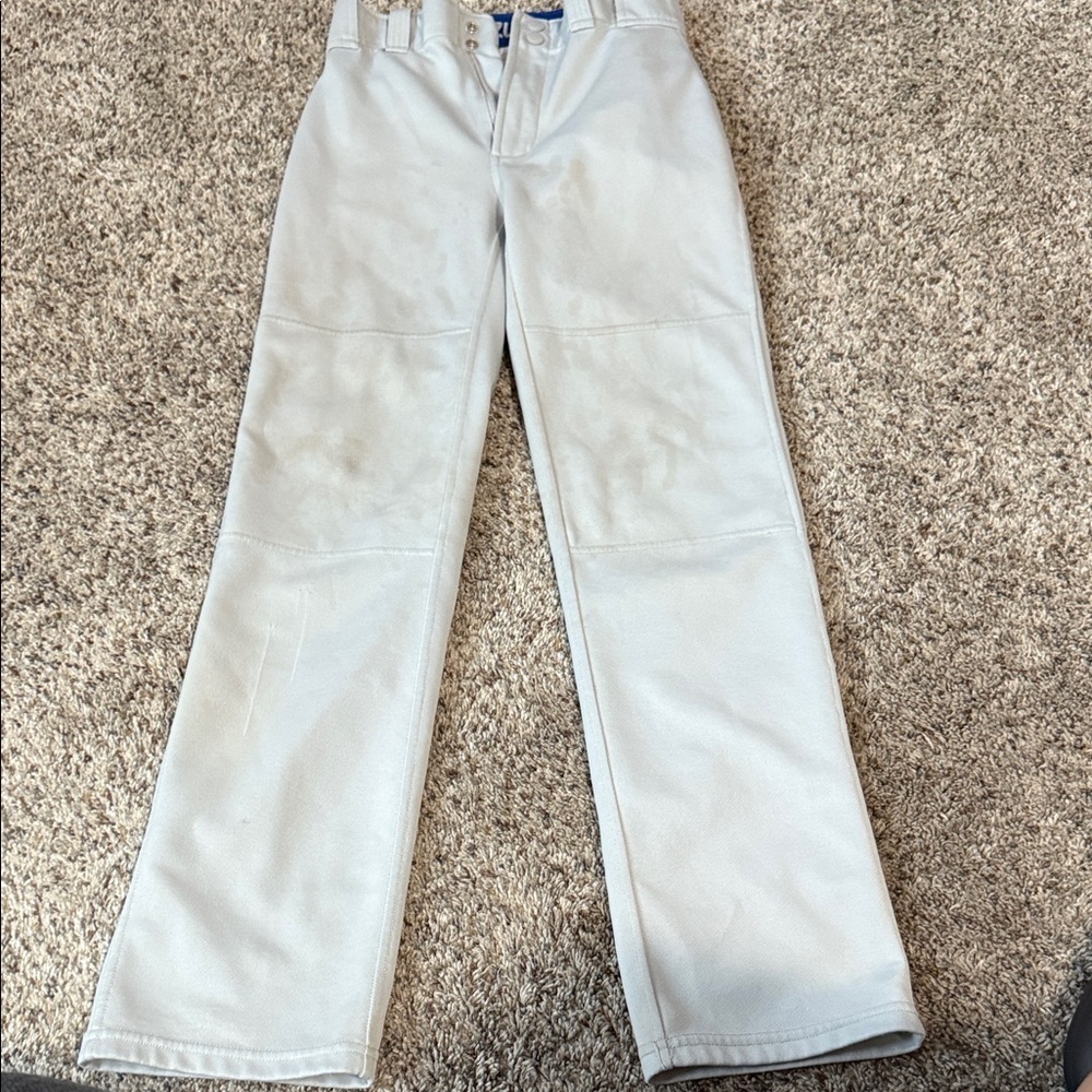 Mizuno Kids Gray baseball pants
